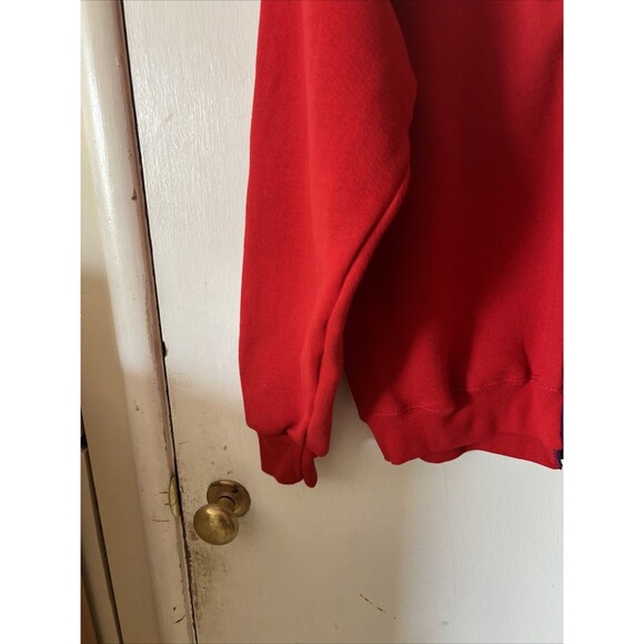 WU Huskies WSU Washington State Cougars red/purple Sweatshirt Med - Picture 11 of 13